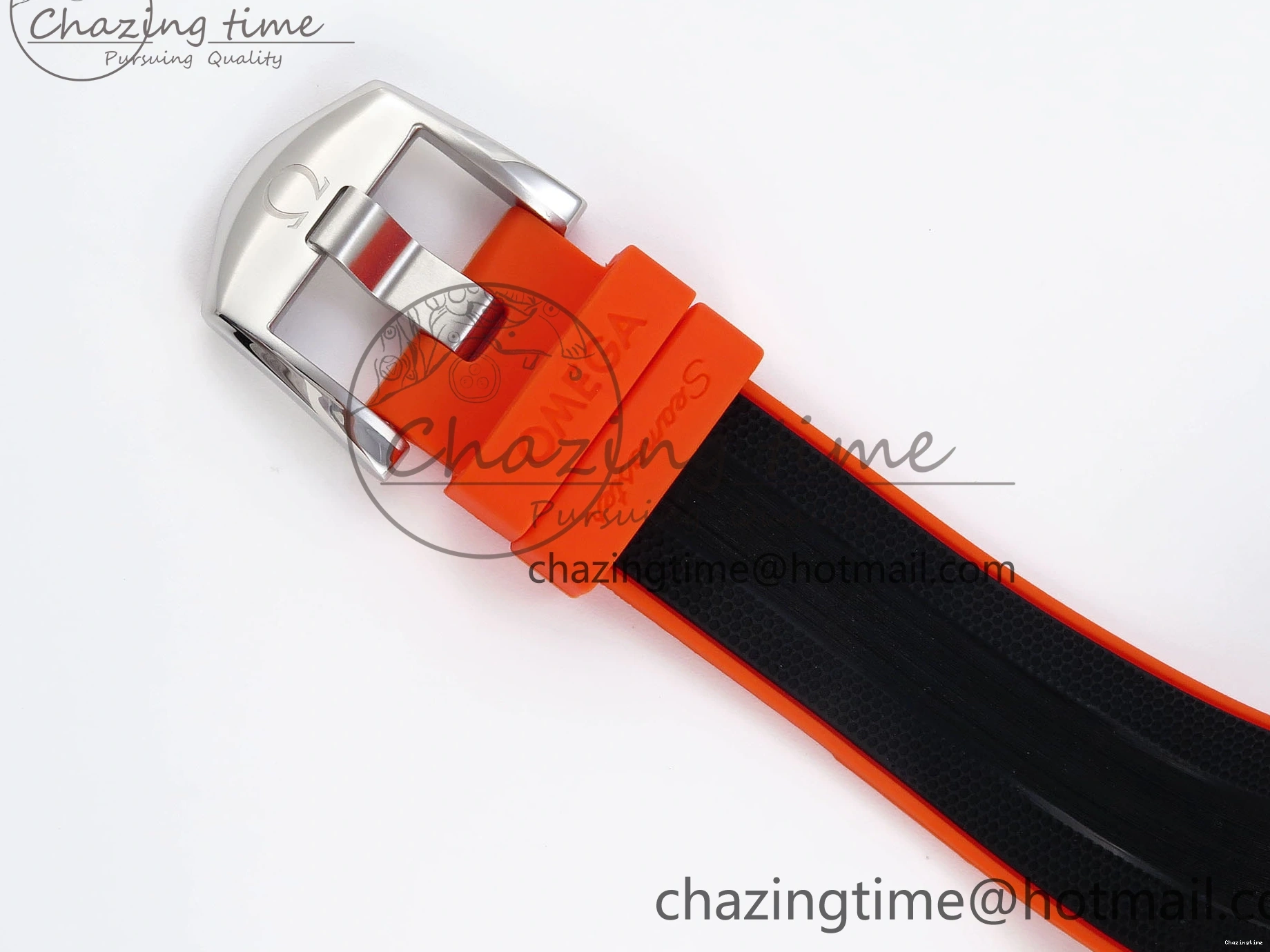 0126 Premium SEAMASTER PLANET OCEAN 6000M ULTRA DEEP 45.5MM SS TF 1:1 BEST EDITION GRAY DIAL ORANGE BEZEL ON RUBBER STRAP A 7761